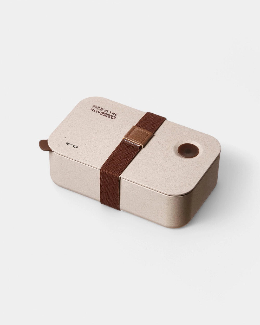 Lunchbox en fibre de bois à personnaliser - 1